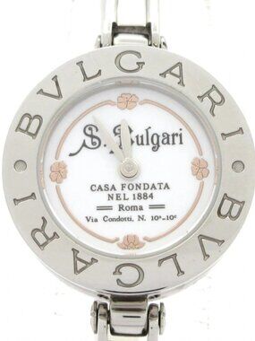 BVLGARI B-zero1 BZ22S D****** Silver Women's Wrist Watch